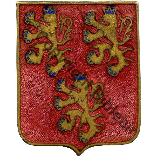 A1548  1944 A1548NH GR.III.33 PERIGORD 11.44 a 05.45  CARTIER PARIS Bol allonge Dos lisse Src.O.BAILLON 
